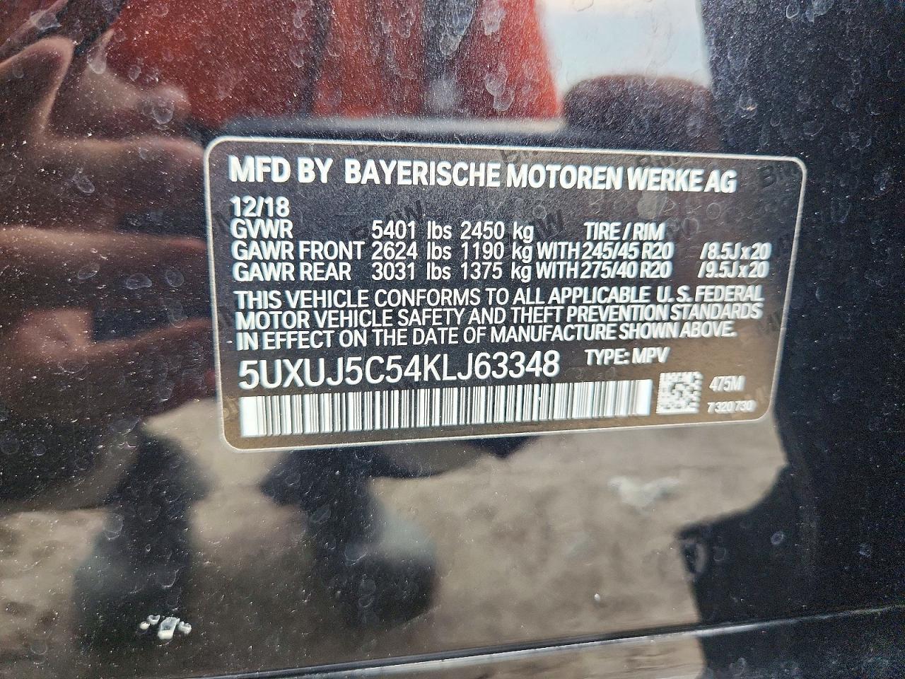 2019 BMW X4 M40I - zdjęcie 14