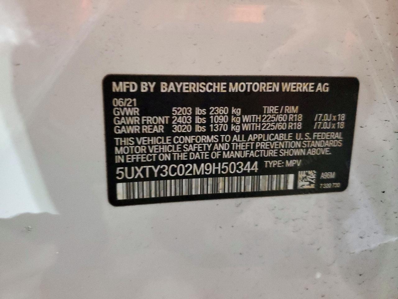 2021 BMW X3 Sdrive30I - zdjęcie 14