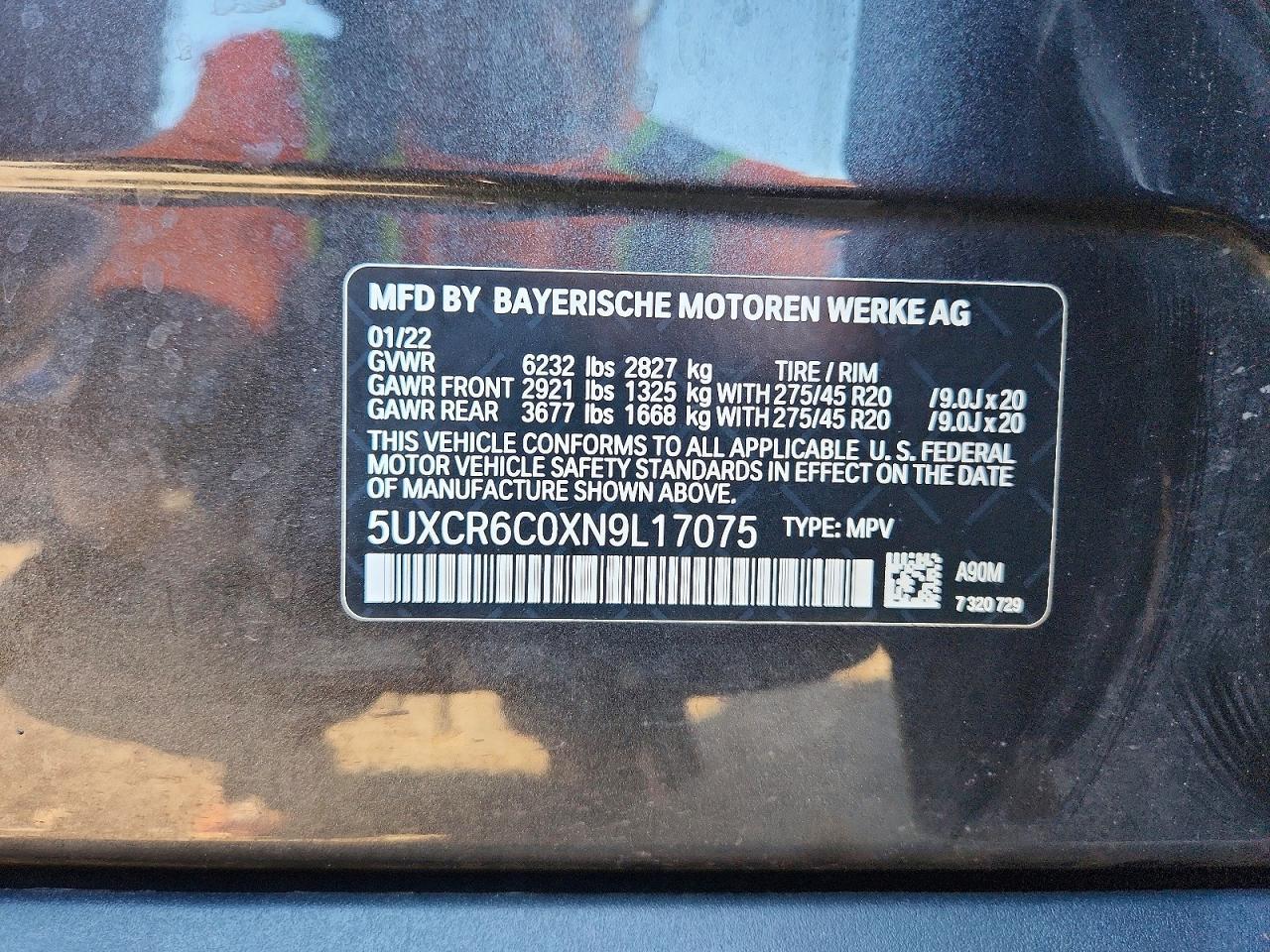 2022 BMW X5 xDrive40I - zdjęcie 13