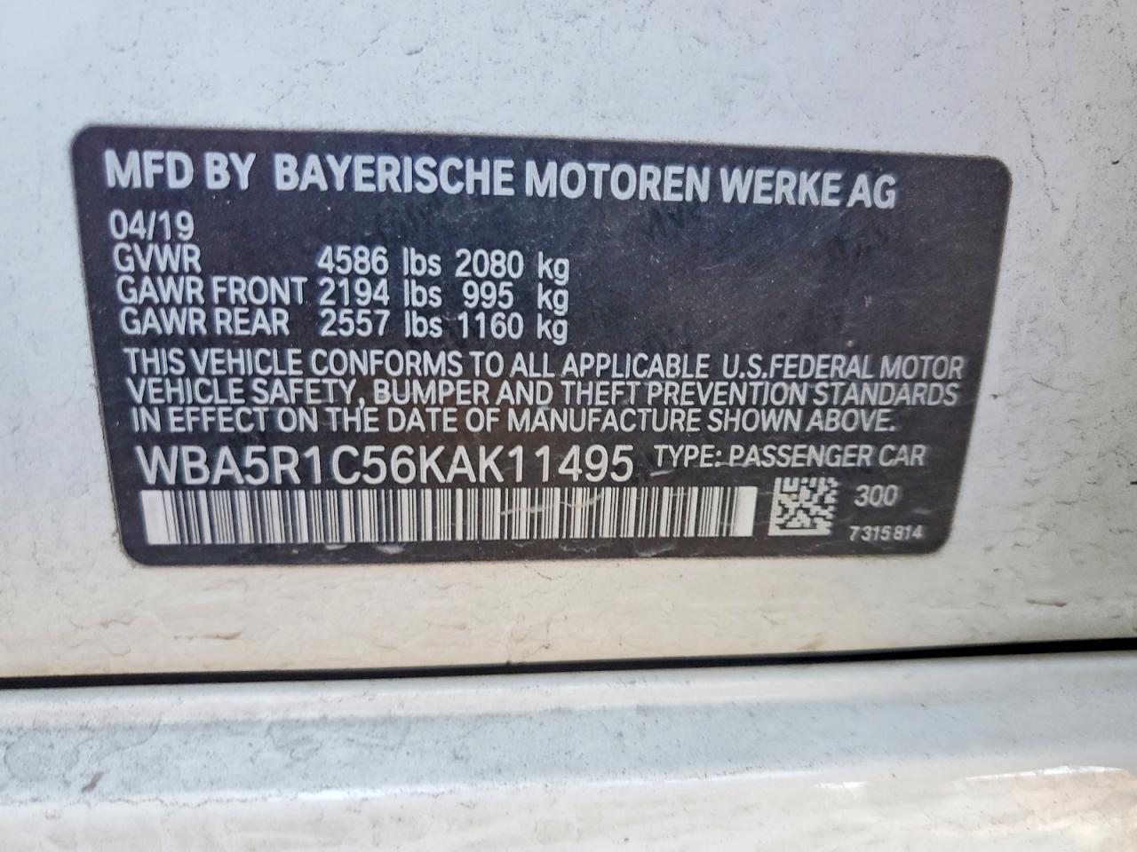 2019 BMW 330I - zdjęcie 13