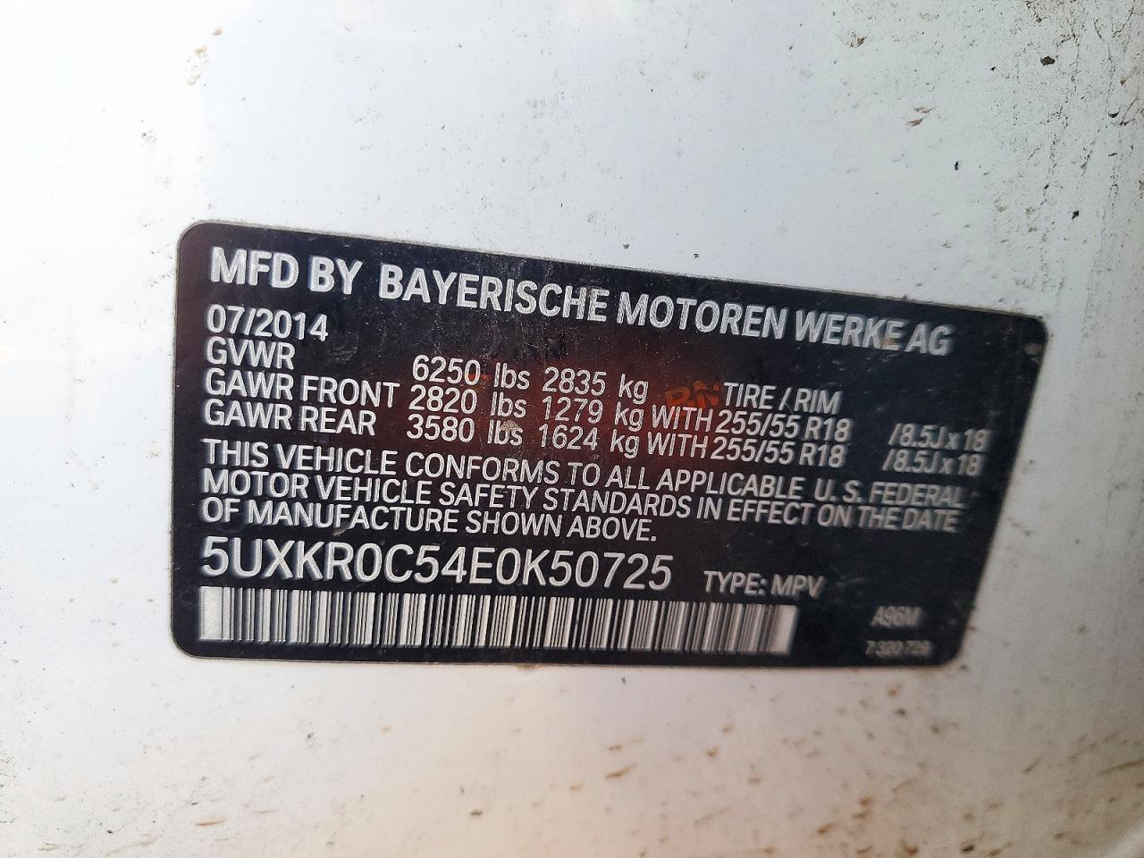2014 BMW X5 xDrive35I - zdjęcie 13