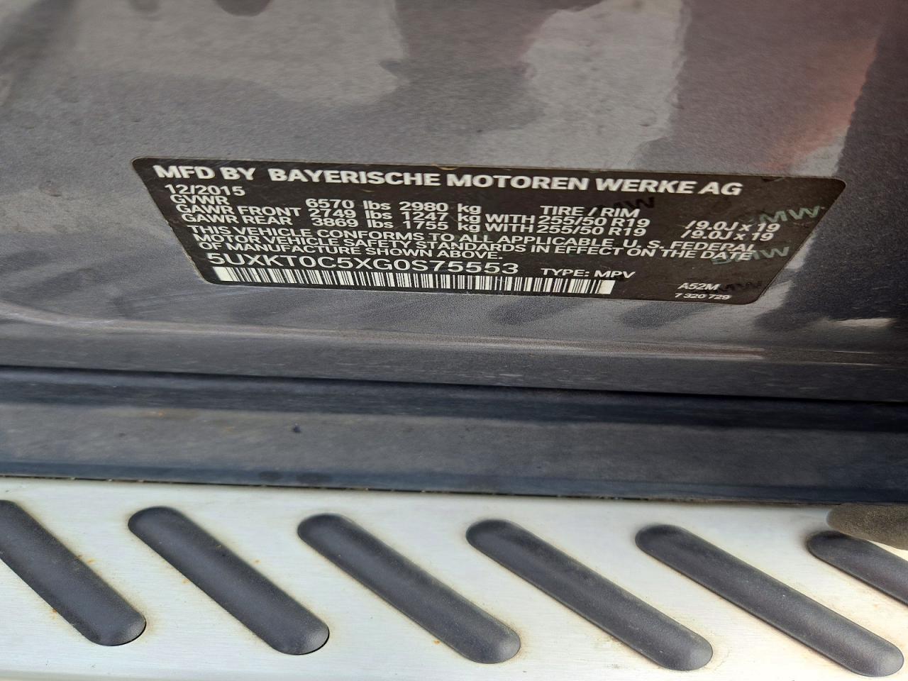 2016 BMW X5 Xdr40E - zdjęcie 13