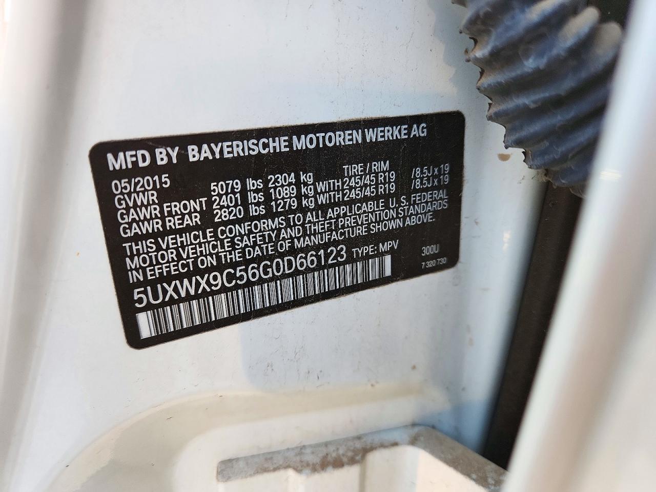 2016 BMW X3 xDrive28I - zdjęcie 13