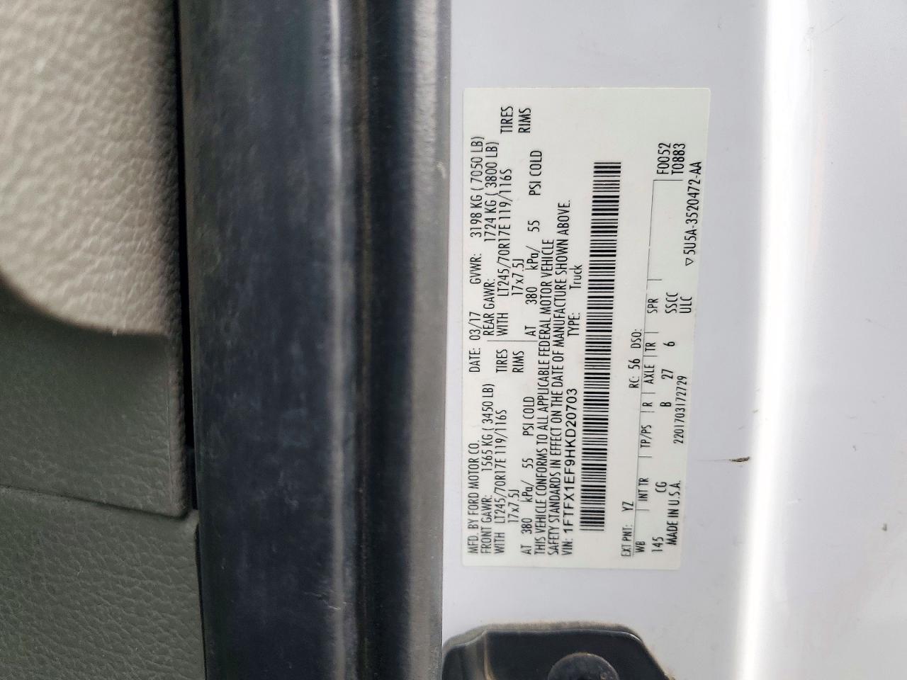 2017 Ford F-150 Xl - zdjęcie 12