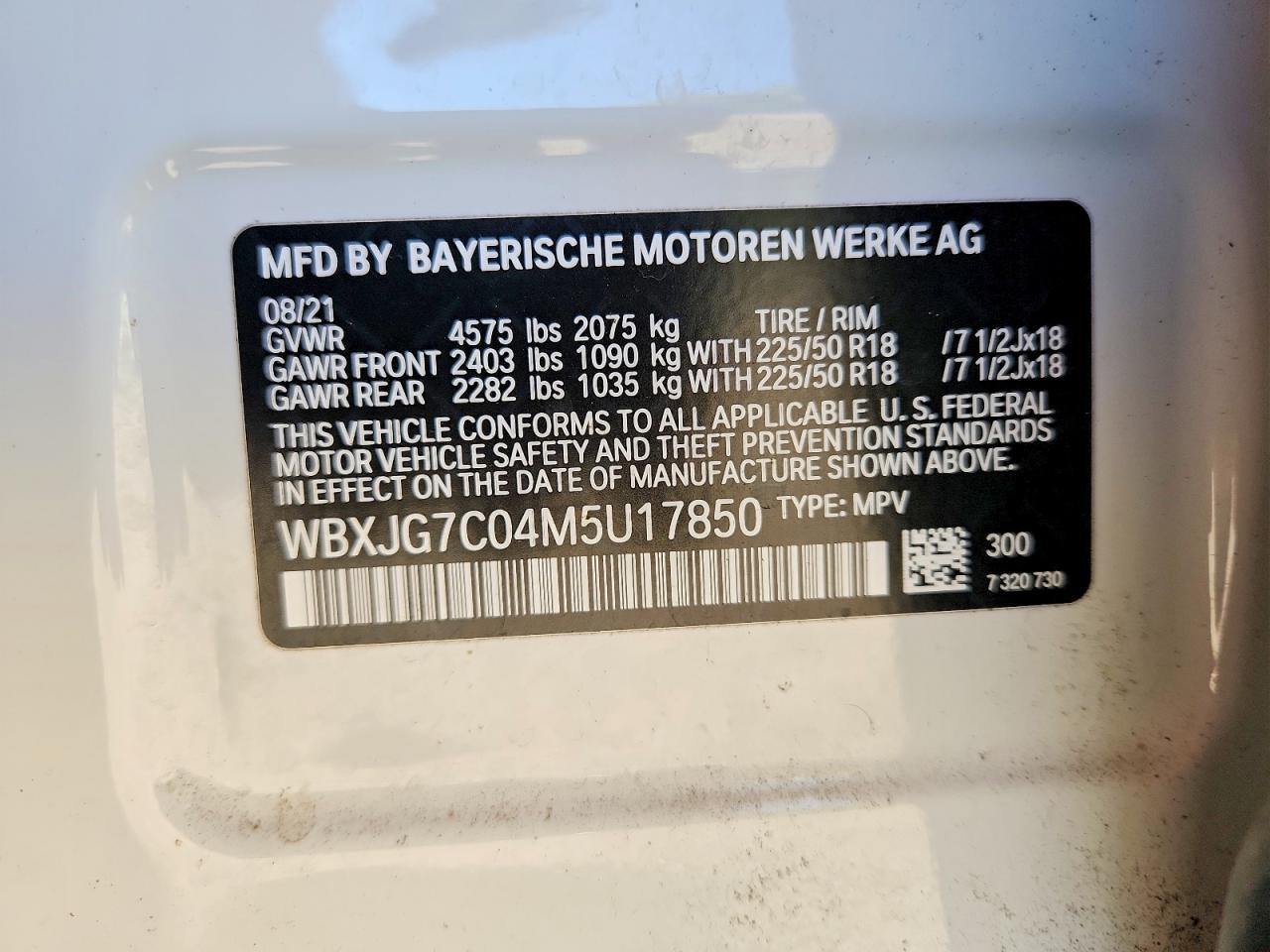 2021 BMW X1 Sdrive28I - zdjęcie 14