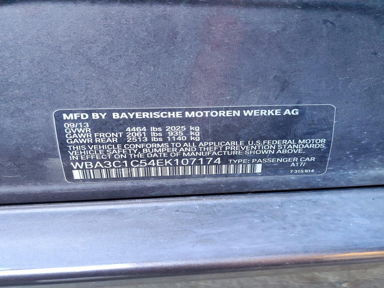 2014 BMW 328 I Sulev - zdjęcie 13