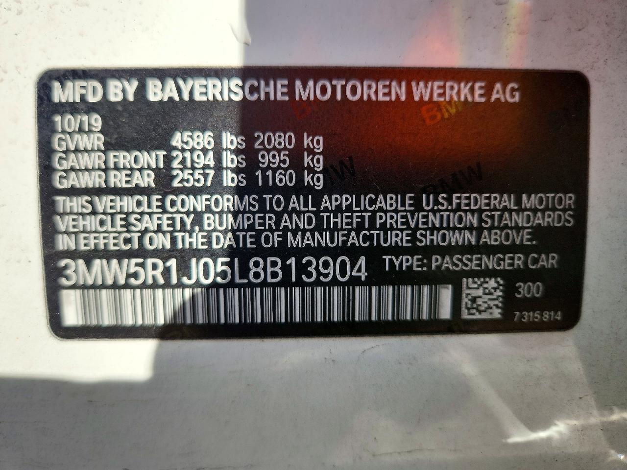 2020 BMW 330I - zdjęcie 12