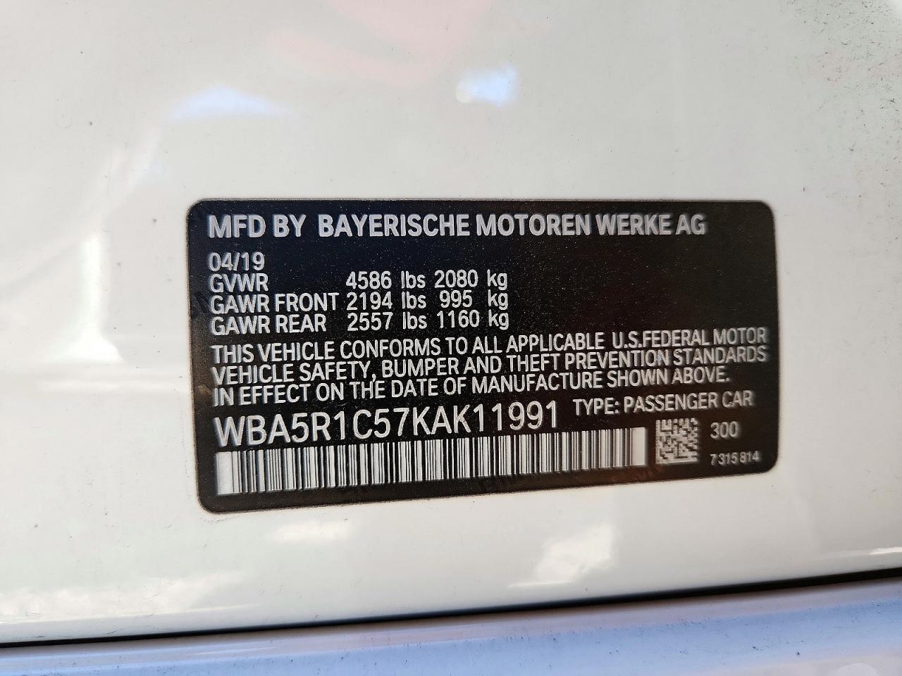 2019 BMW 330I - zdjęcie 13