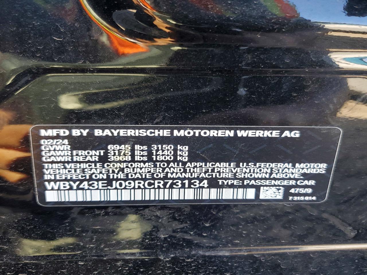 2024 BMW I7 Edrive50 - zdjęcie 12