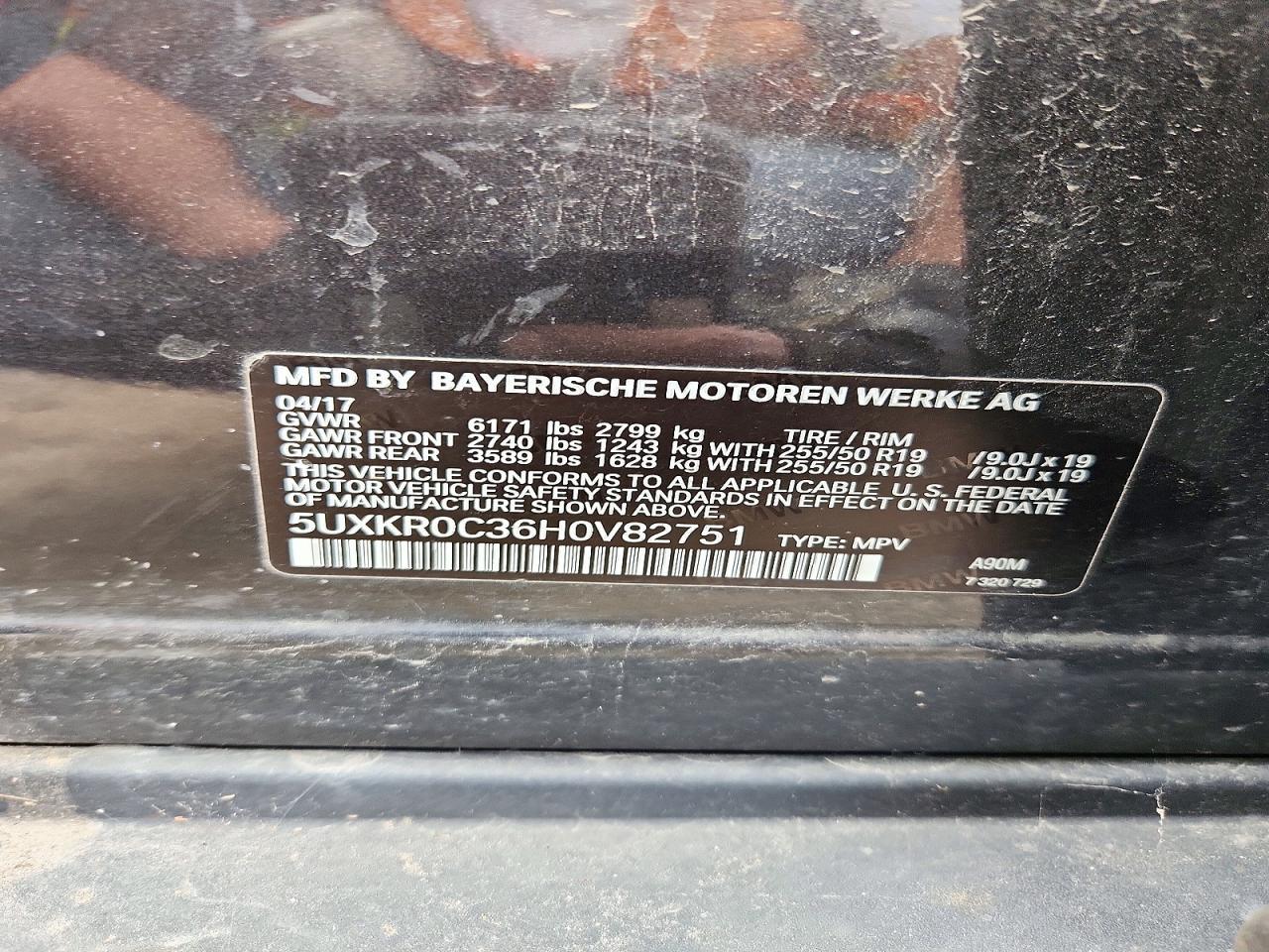 2017 BMW X5 xDrive35I - zdjęcie 12