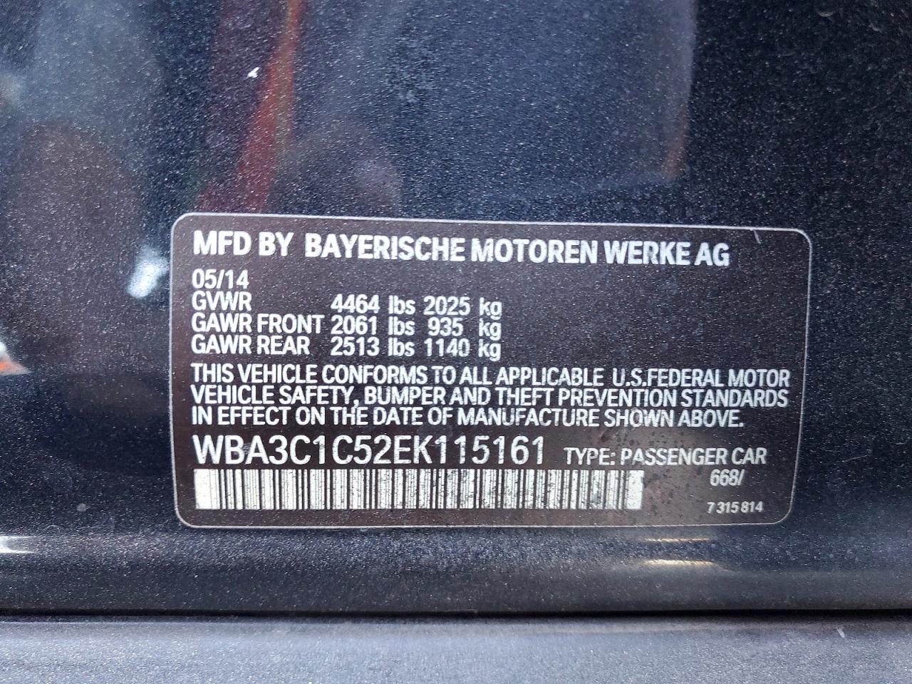 2014 BMW 328 I Sulev - zdjęcie 12
