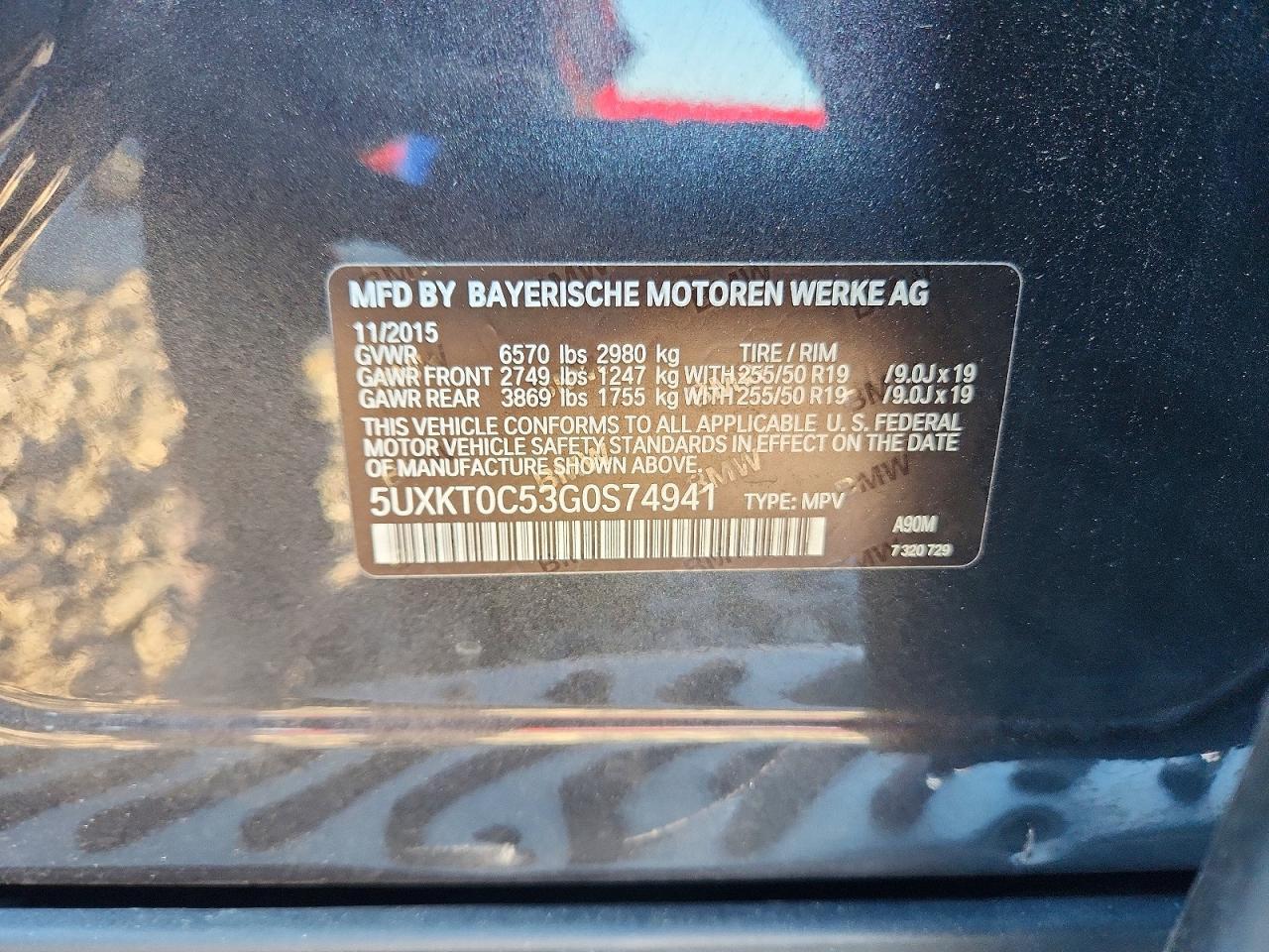 2016 BMW X5 Xdr40E - zdjęcie 13