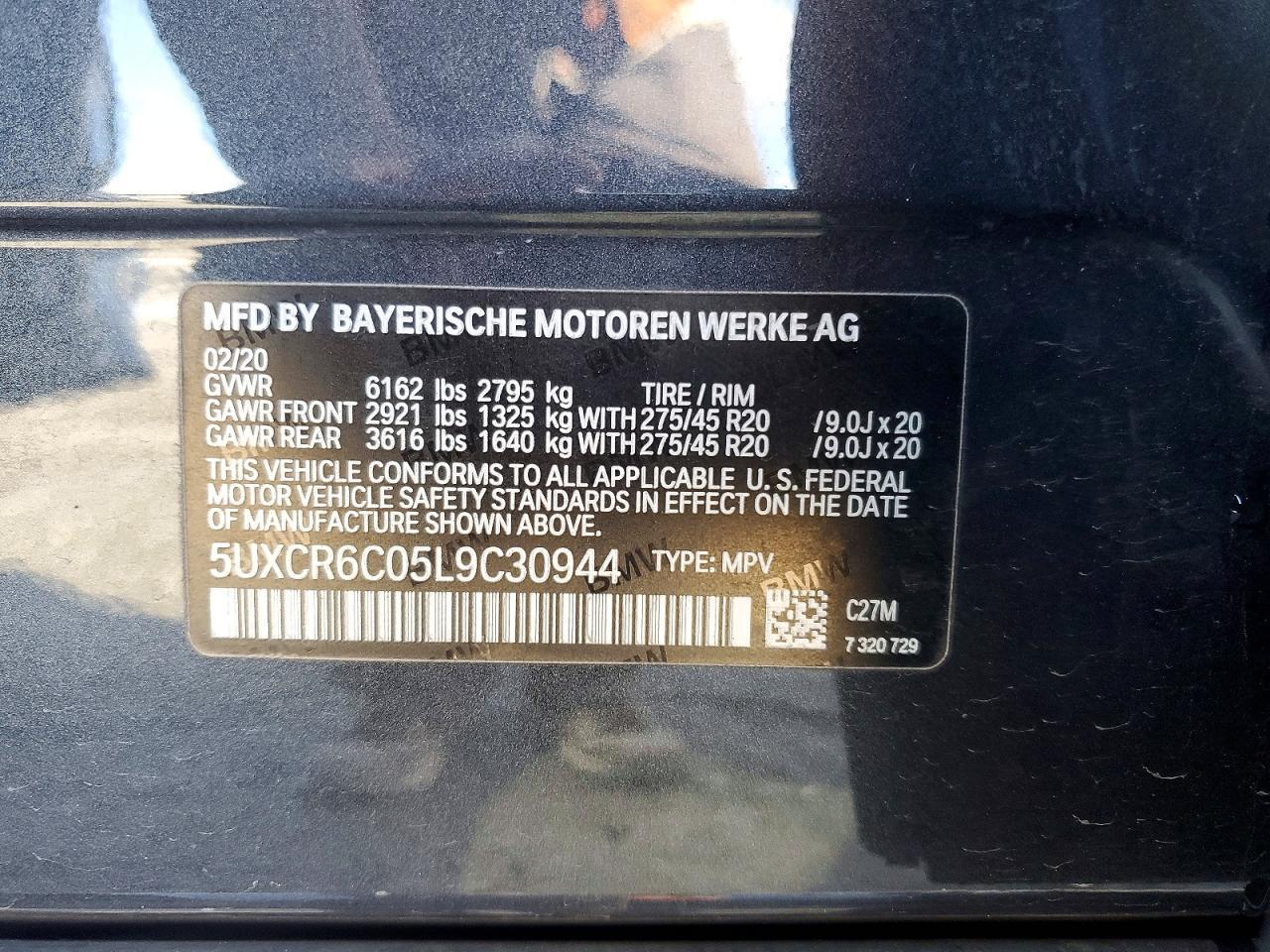 2020 BMW X5 xDrive40I - zdjęcie 14