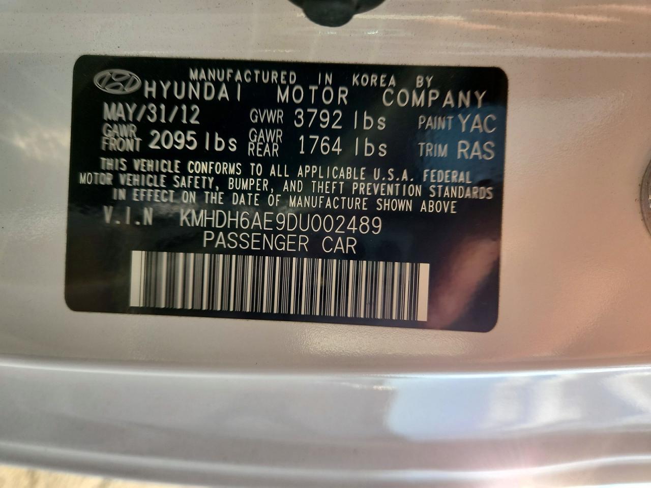 2013 Hyundai Elantra Coupe Se - zdjęcie 12