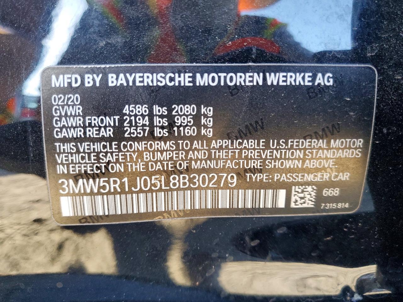 2020 BMW 330I - zdjęcie 13