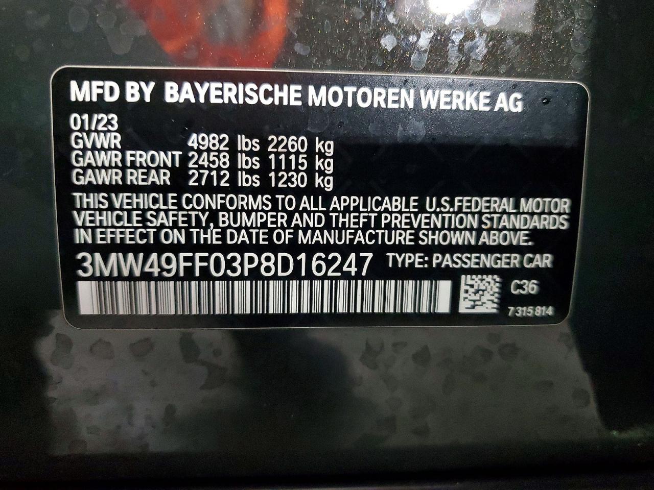 2023 BMW Seria 3 340i - zdjęcie 12