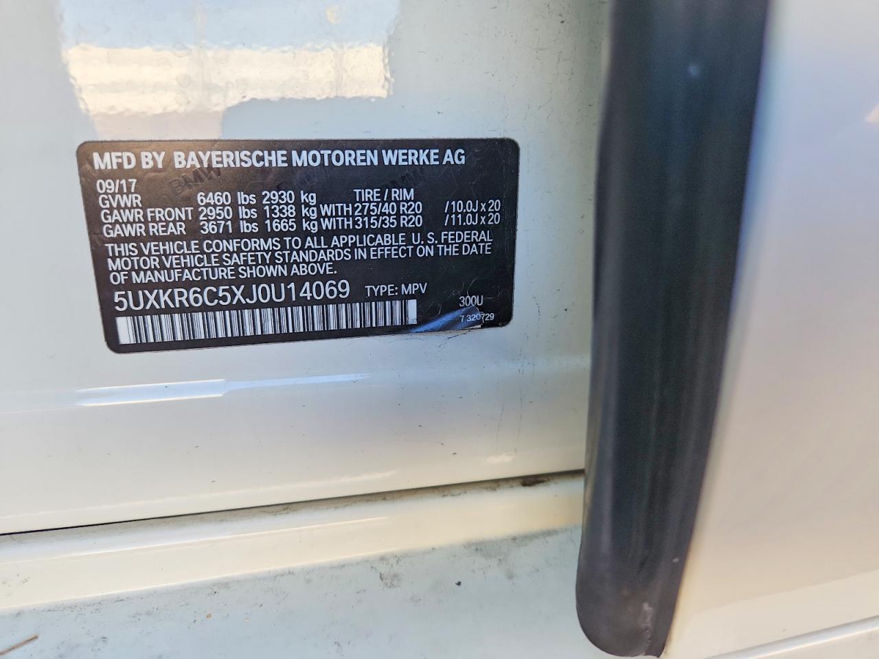 2018 BMW X5 xDrive50I - zdjęcie 13