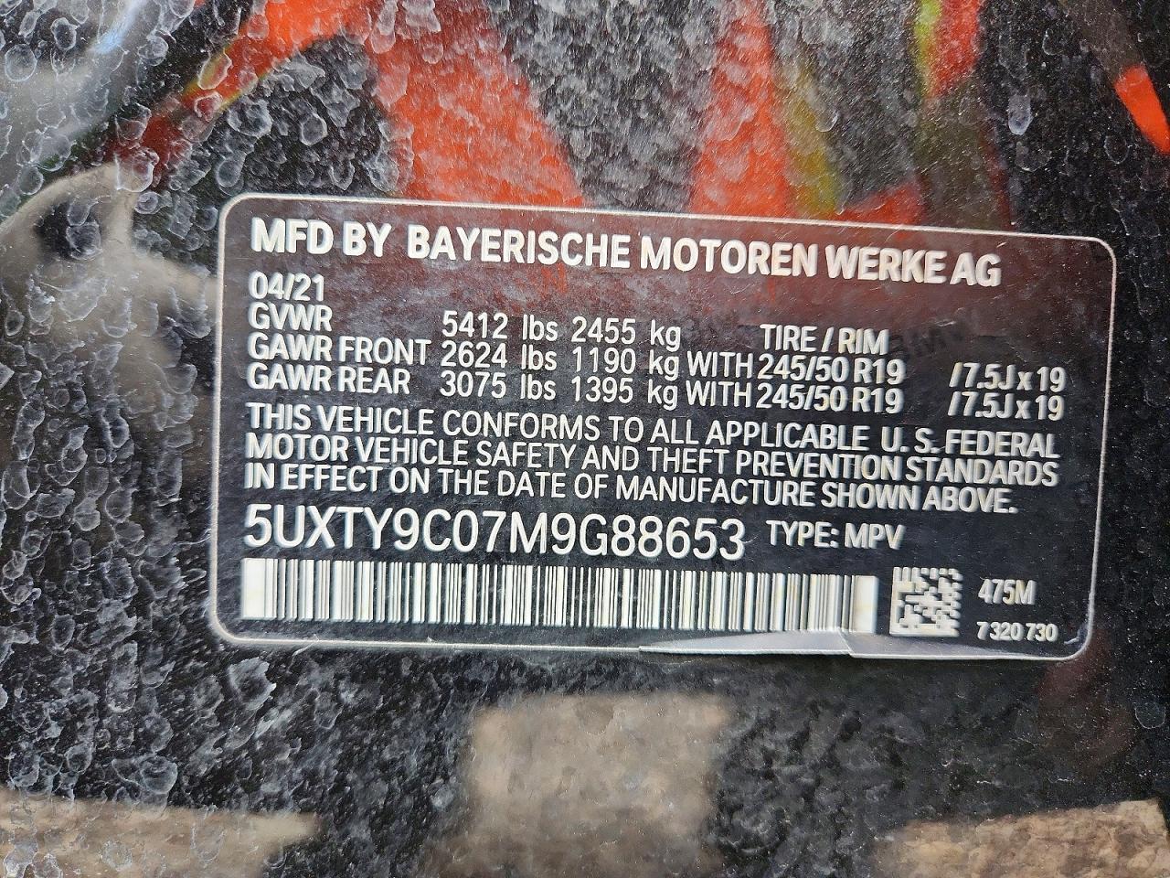 2021 BMW X3 xDrivem40I - zdjęcie 14