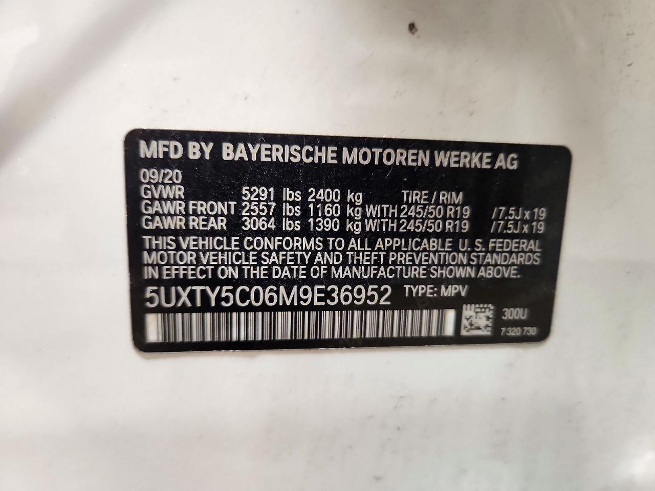 2021 BMW X3 xDrive30I - zdjęcie 13