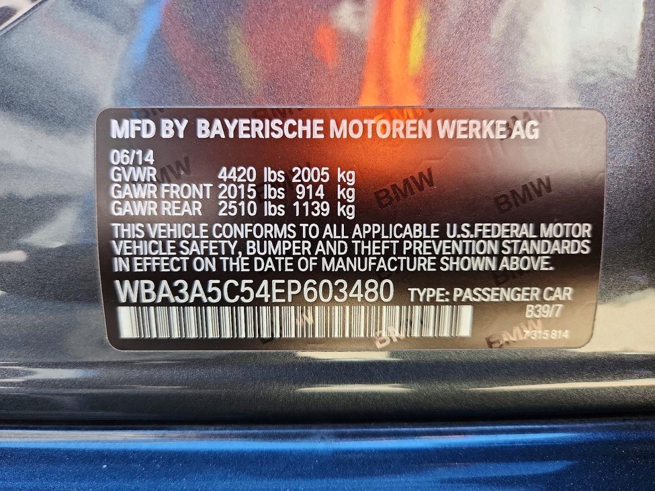 2014 BMW 328 I - zdjęcie 12