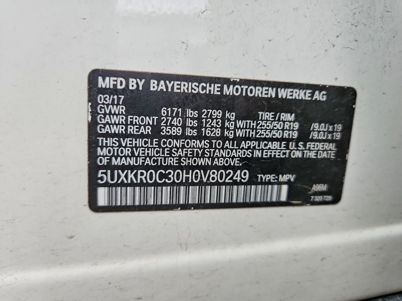 2017 BMW X5 xDrive35I - zdjęcie 13