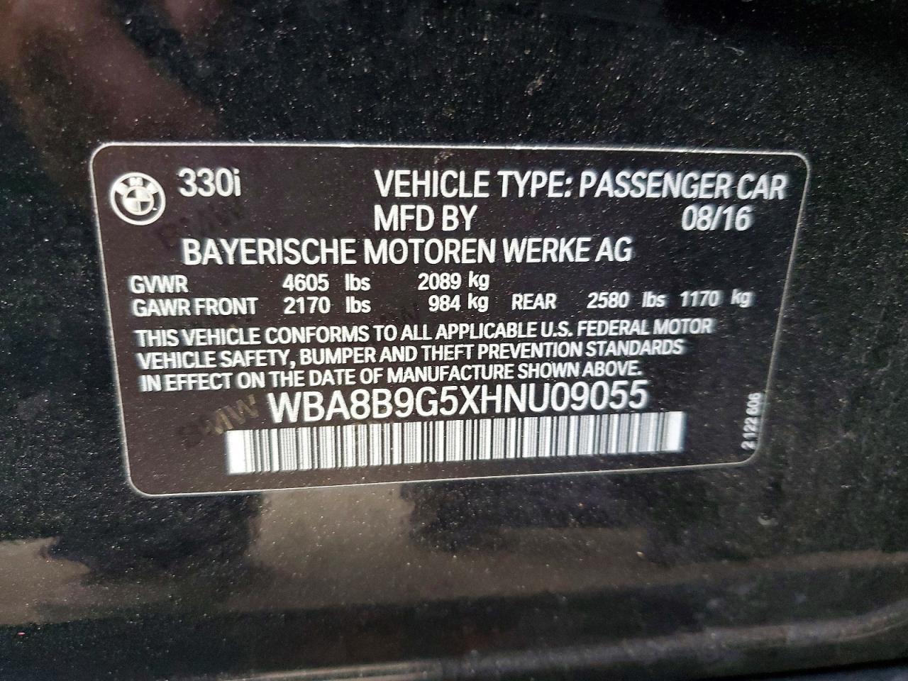 2017 BMW 330 I - zdjęcie 12