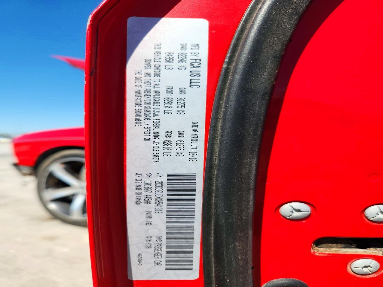 2019 Dodge Challenger Gt - zdjęcie 13