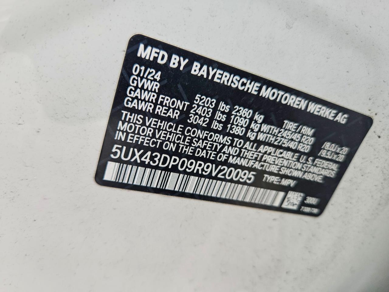 2024 BMW X3 Sdrive30I - zdjęcie 12