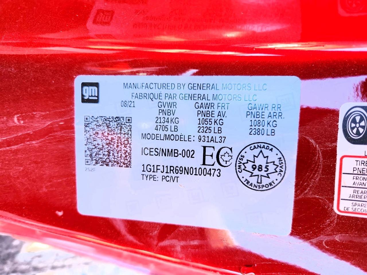 2022 Chevrolet Camaro Zl1 - zdjęcie 13