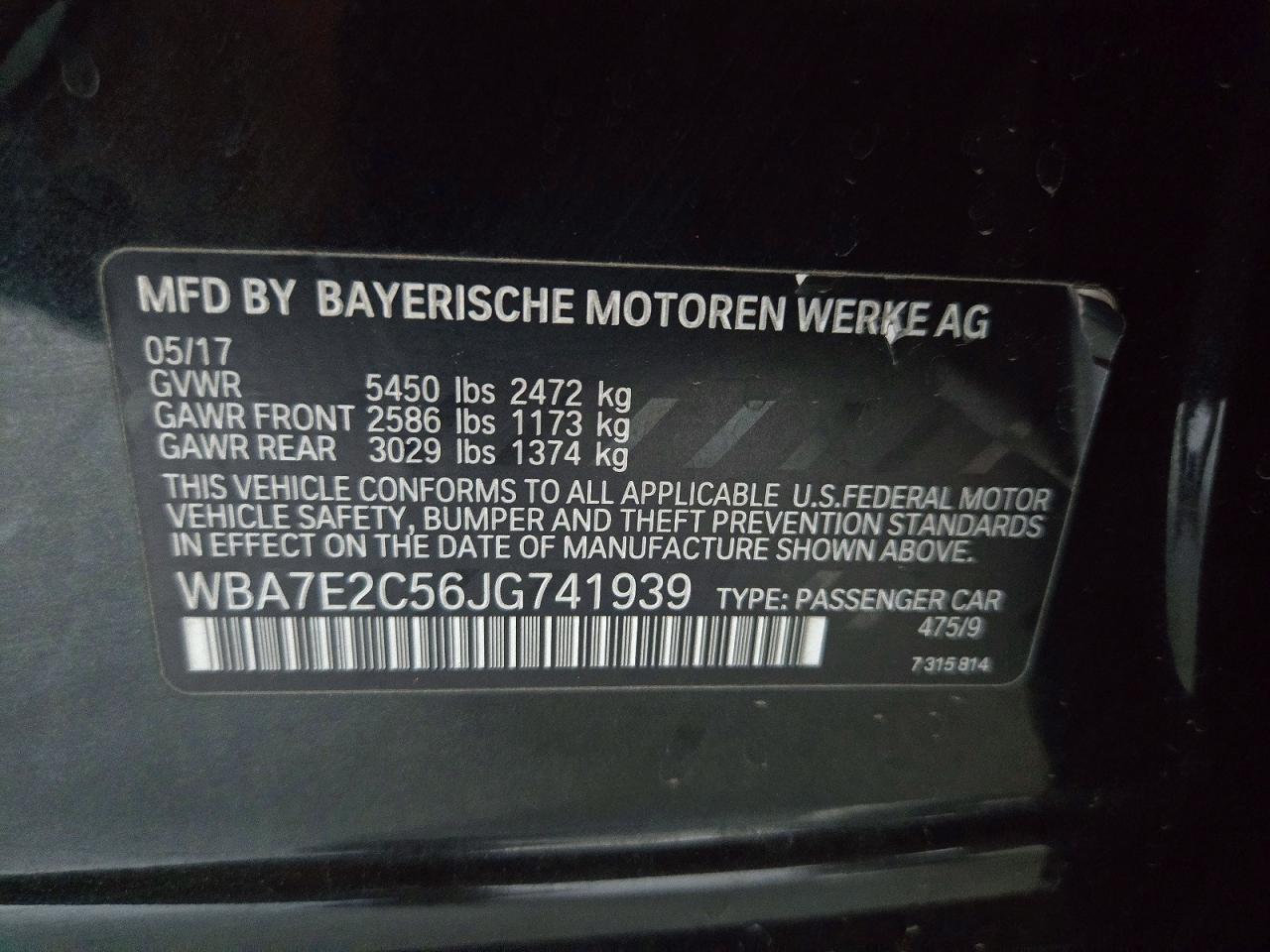 2018 BMW 740 I - zdjęcie 12