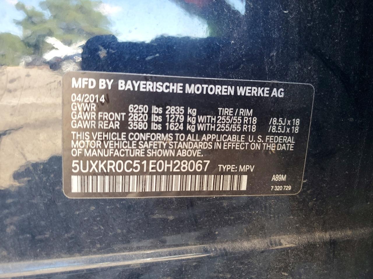 2014 BMW X5 xDrive35I - zdjęcie 12