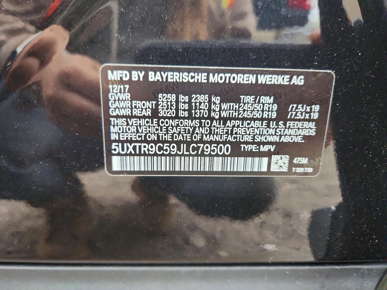 2018 BMW X3 xDrive30I - zdjęcie 13