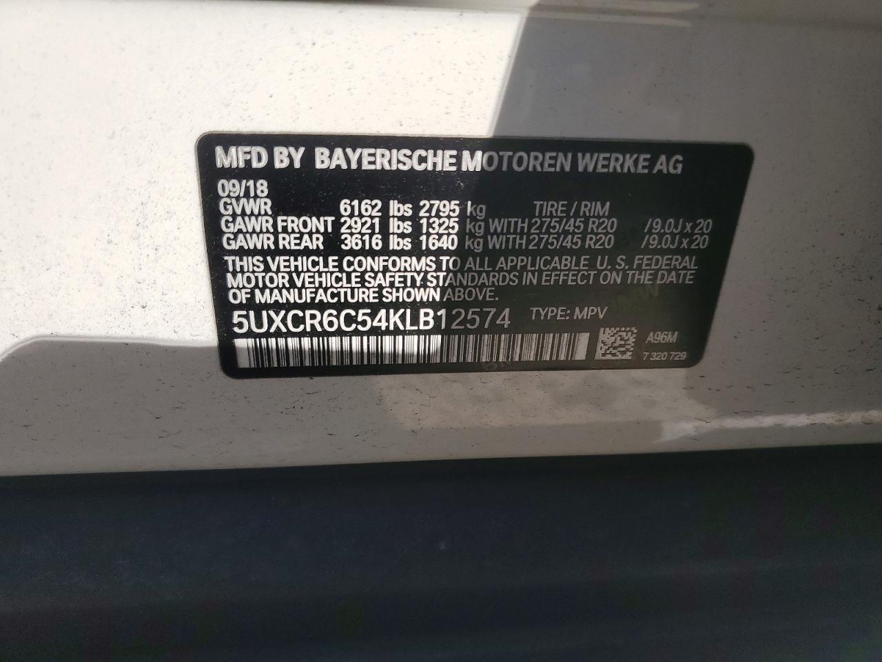 2019 BMW X5 xDrive40I - zdjęcie 13