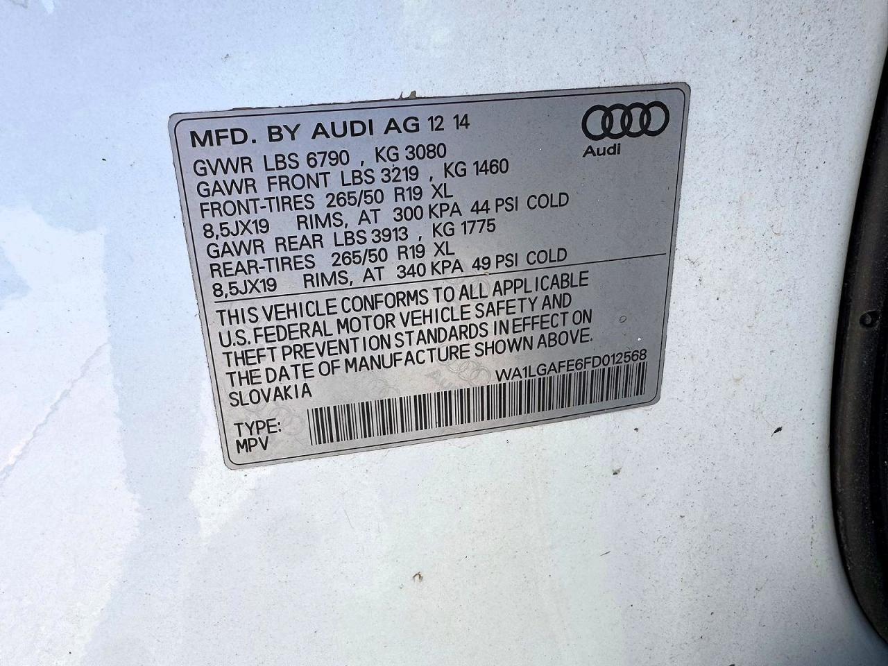 2015 Audi Q7 Premium Plus - zdjęcie 12
