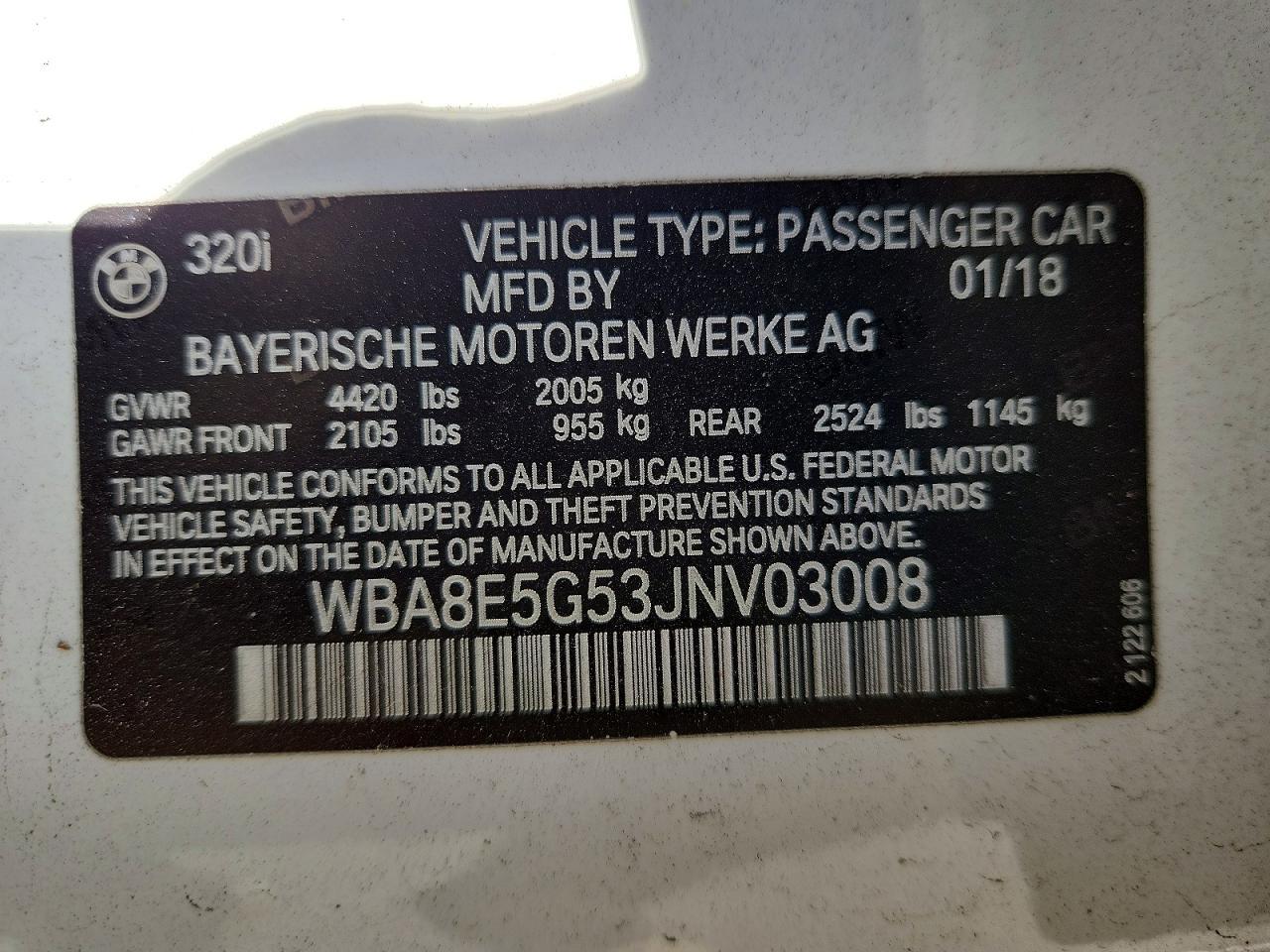 2018 BMW Seria 3 320i - zdjęcie 12