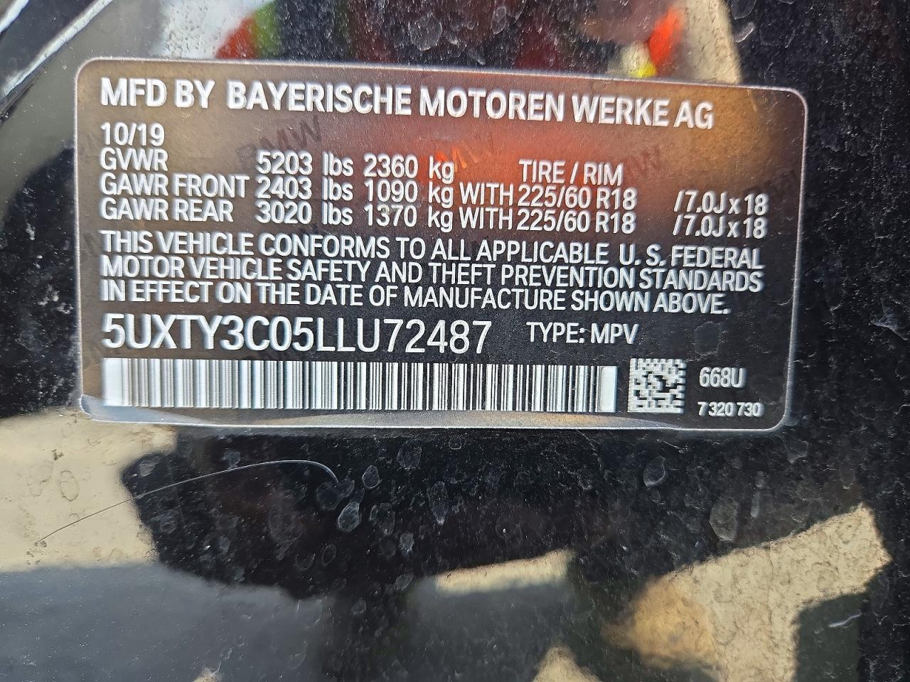 2020 BMW X3 Sdrive30I - zdjęcie 13