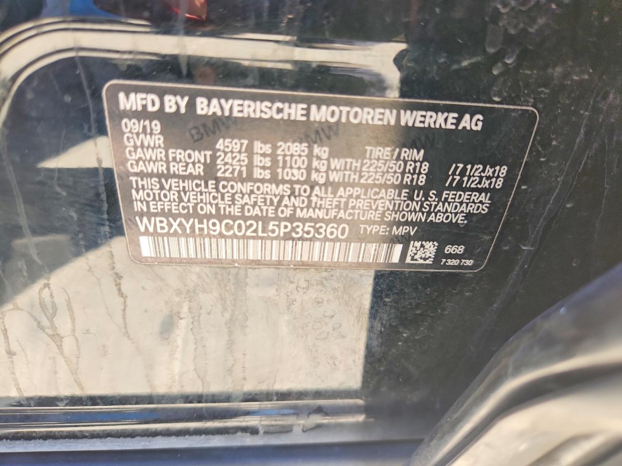 2020 BMW X2 Sdrive28I - zdjęcie 13