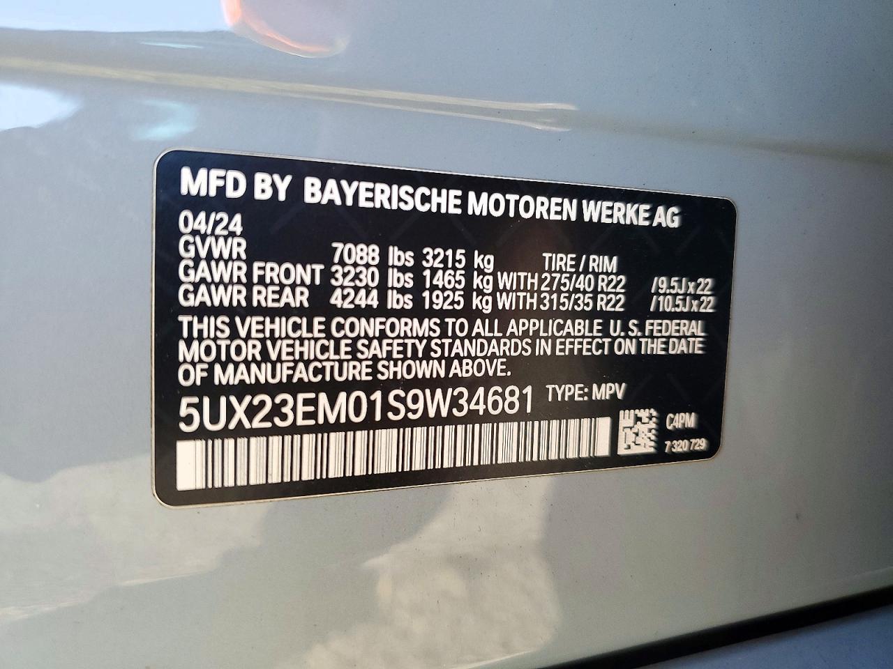 2025 BMW X7 xDrive40I - zdjęcie 13