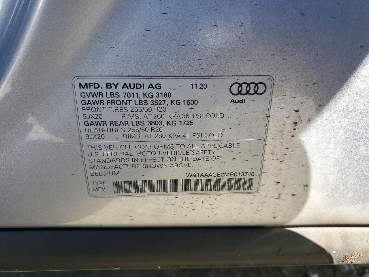 2021 Audi E-Tron Premium - zdjęcie 13
