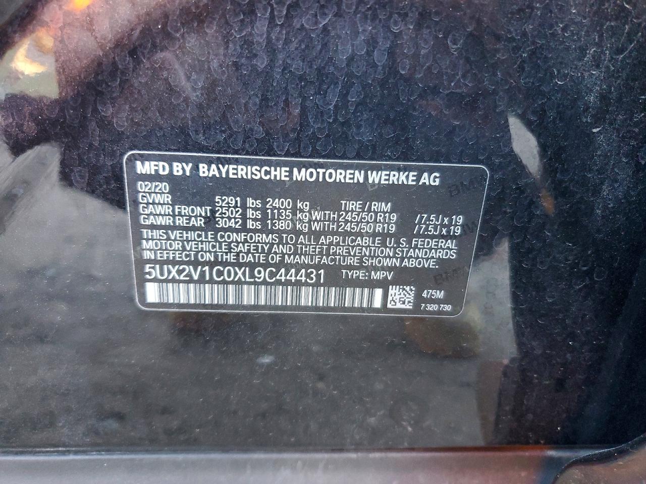 2020 BMW X4 xDrive30I - zdjęcie 13