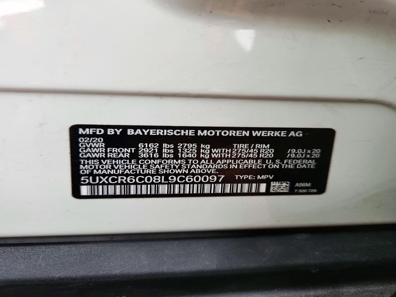 2020 BMW X5 xDrive40I - zdjęcie 13