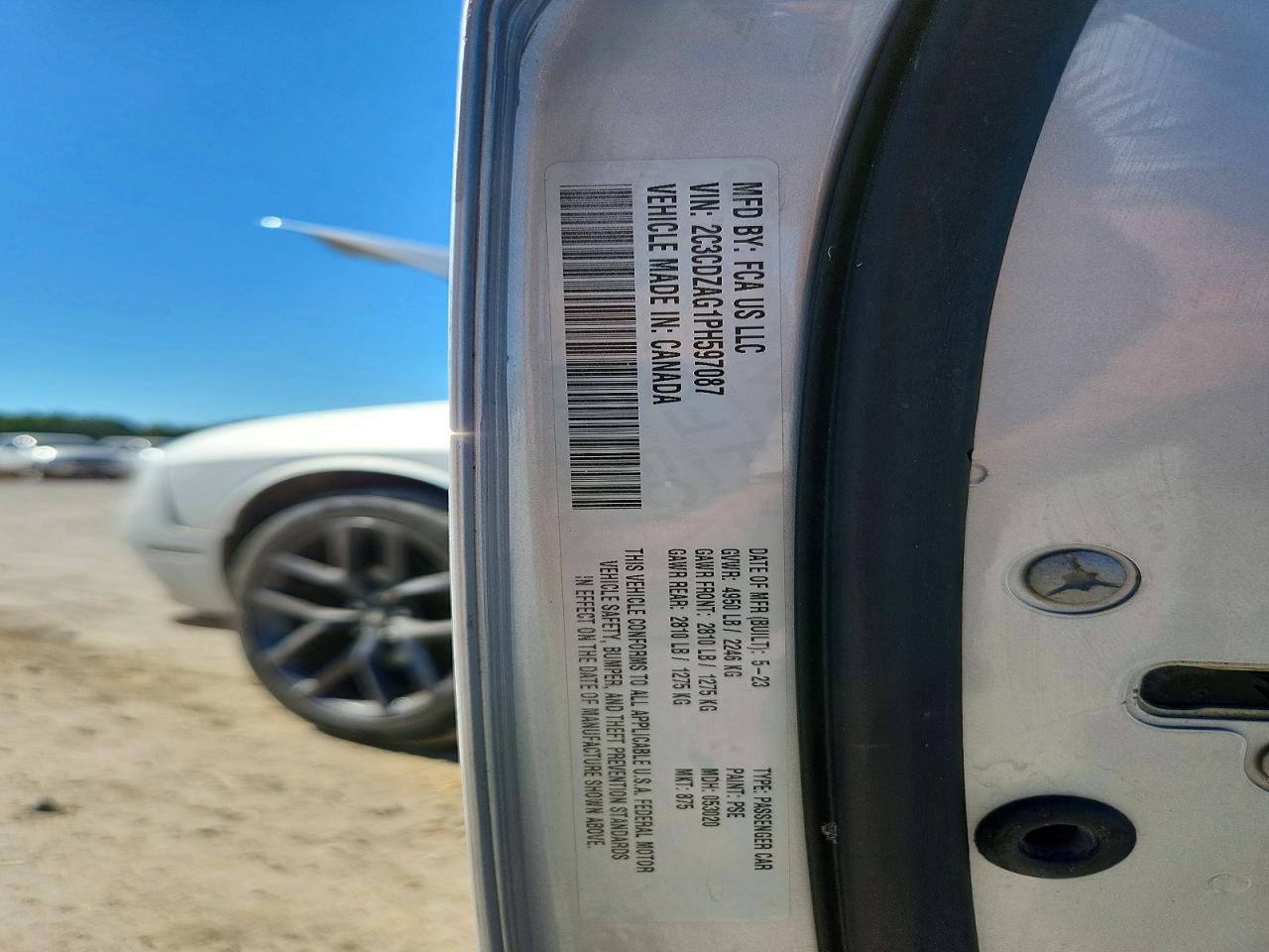 2023 Dodge Challenger Sxt - zdjęcie 12