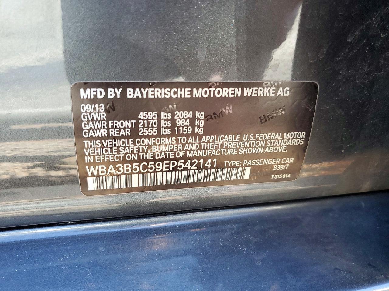 2014 BMW Seria 3 328i - zdjęcie 12