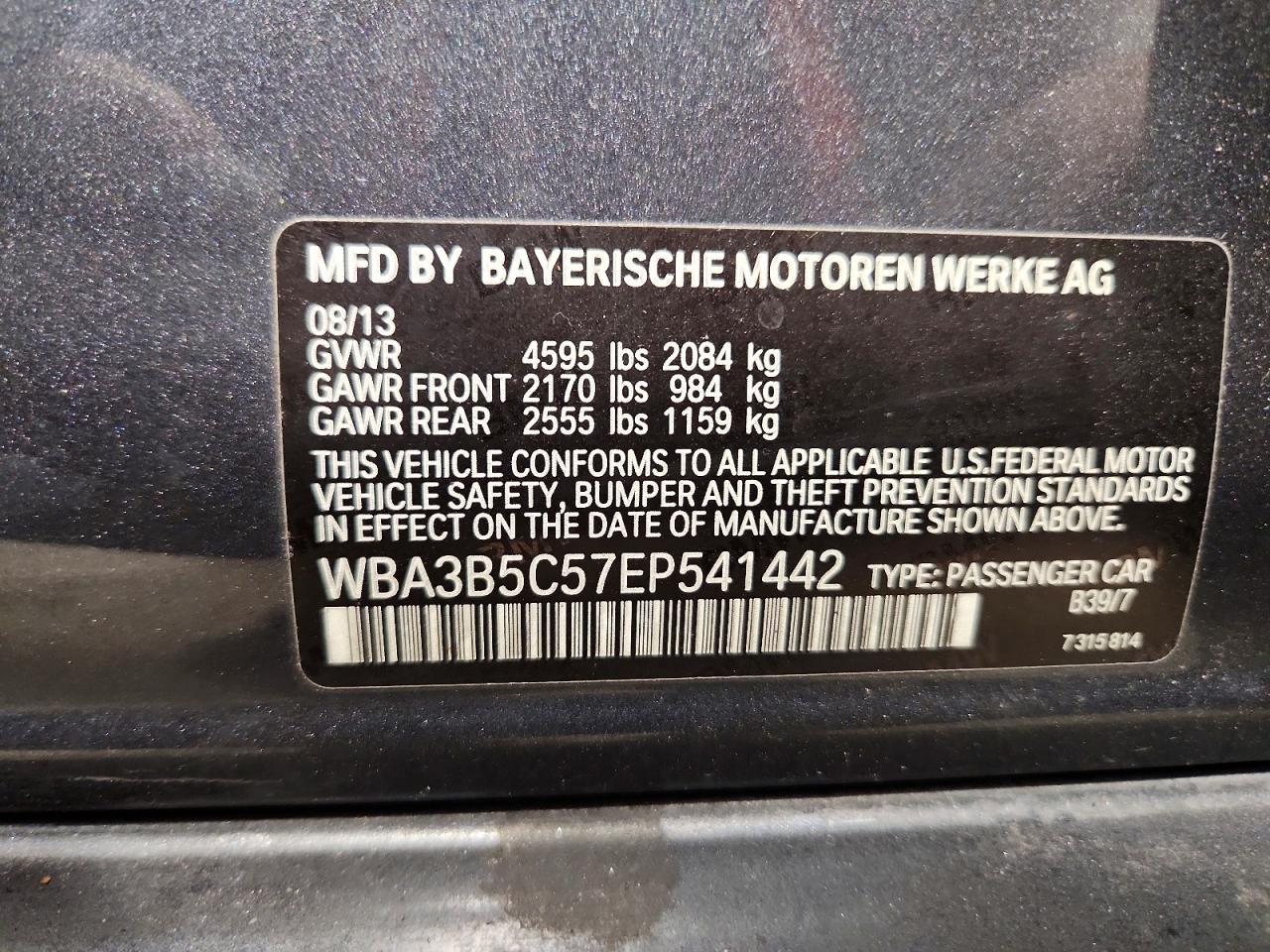 2014 BMW Seria 3 328i - zdjęcie 13