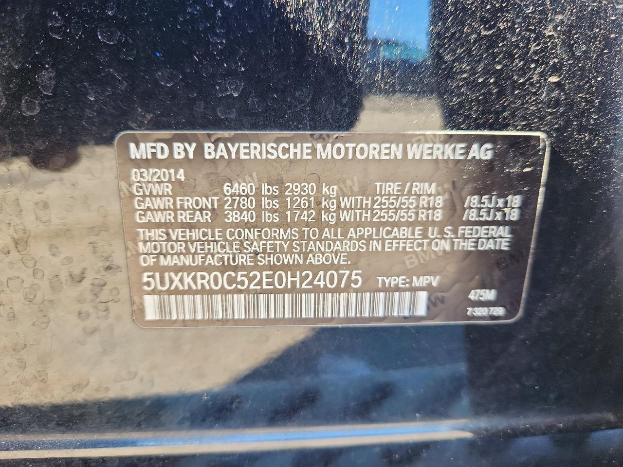 2014 BMW X5 xDrive35I - zdjęcie 13