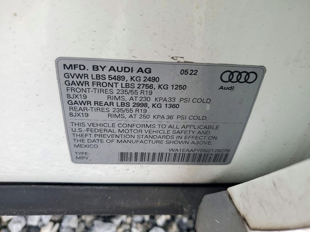 2022 Audi Q5 Premium Plus 45 - zdjęcie 14