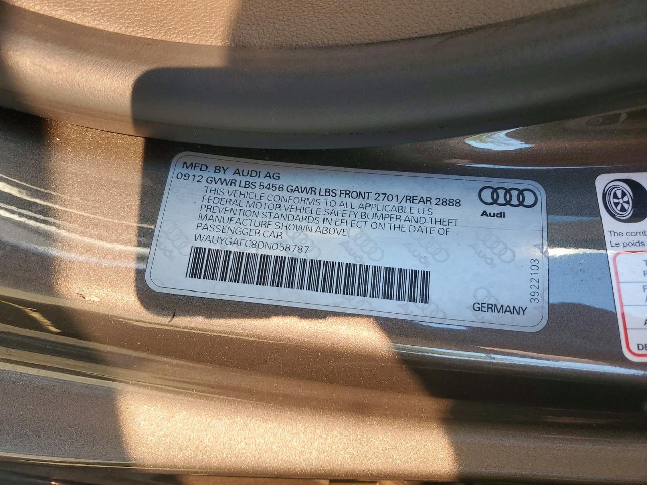 2013 Audi A7 Premium Plus - zdjęcie 12