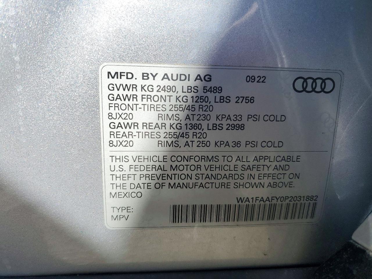 2023 Audi Q5 Prestige 45 - zdjęcie 14