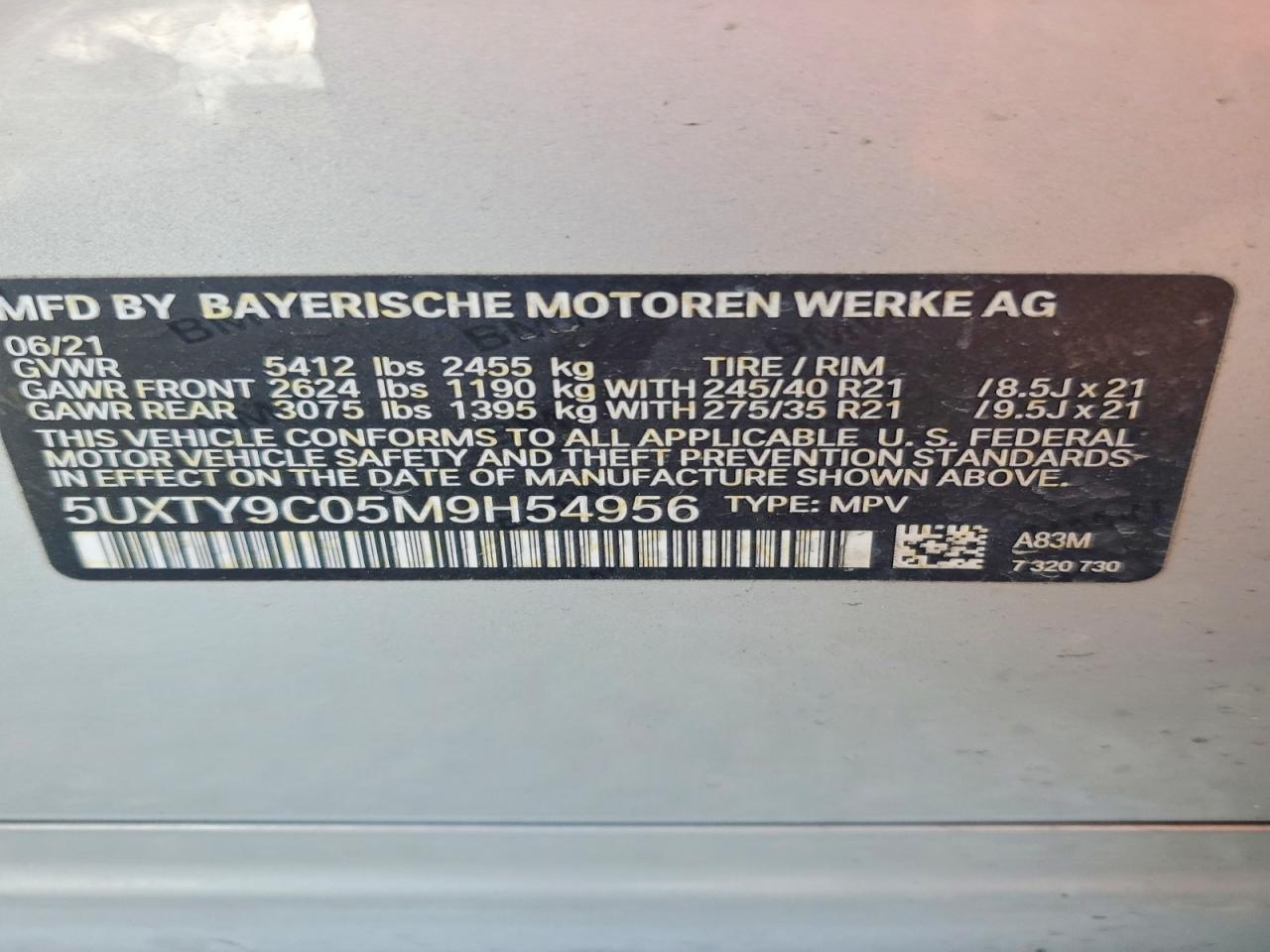 2021 BMW X3 xDrivem40I - zdjęcie 13