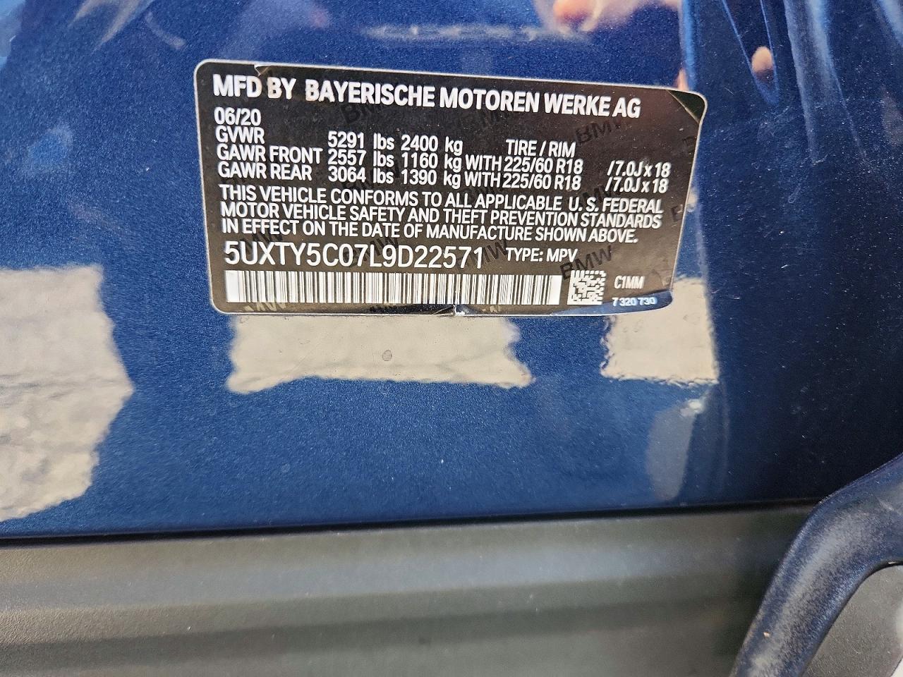 2020 BMW X3 xDrive30I - zdjęcie 13
